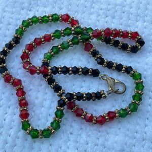 Mala Necklace Multi Color Beads Fashion Jewelry Traditional Indian Ethnic Neckla